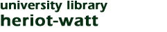University Library Heriot-Watt